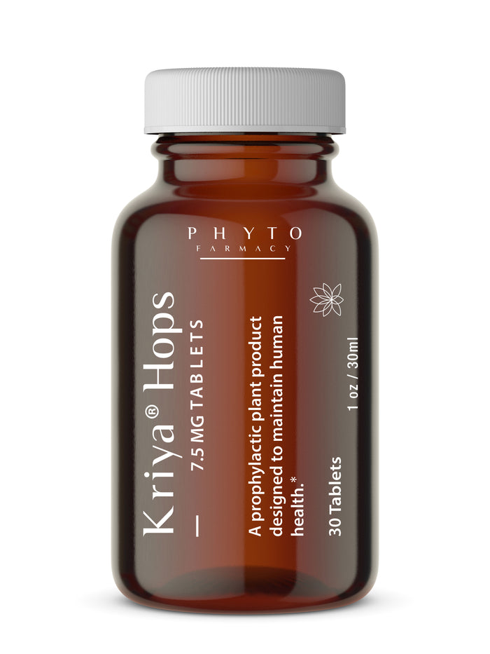 Kriya® Hops 7.5mg - 30 Tablets
