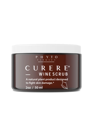 Curere Wine Scrub: Elegant Natural Exfoliant & Complete Skincare Solution - PeakHealthCenter